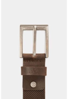 Cinturón Unifaz Kiat De Cuero Para Hombre Grabado Placa Cruces Cinturón Unifaz Kiat De Cuero Para Hombre Grabado Placa Cruces Cafe 38 VÉLEZ