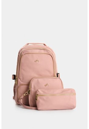 Morral Tamar En Lona Para Mujer Multifuncional Morral Tamar En Lona Para Mujer Multifuncional Rosado VÉLEZ