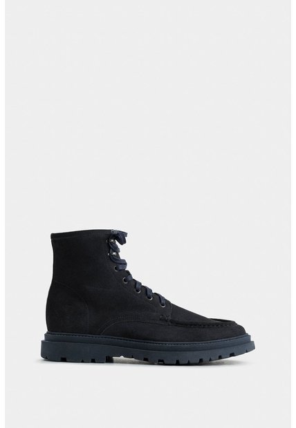 Bota Luster 2 De Cuero Gamuzado Para Hombre Efecto Escribiente Bota Luster 2 De Cuero Gamuzado Para Hombre Efecto Escribiente Gris 40 VÉLEZ