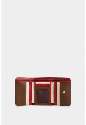 Billetera Pequeña De Cuero Para Mujer Monedero Broche Billetera Pequeña De Cuero Para Mujer Monedero Broche Rojo VÉLEZ