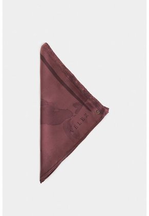 Pañuelo Pequeño En Tejido Plano Para Mujer Sombra Pañuelo Pequeño En Tejido Plano Para Mujer Sombra Vinotinto XS Vélez