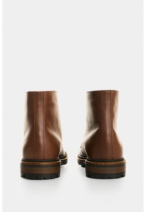 Botas En Cuero Para Hombre Cienaga Botas En Cuero Para Hombre Cienaga Miel 45 VÉLEZ