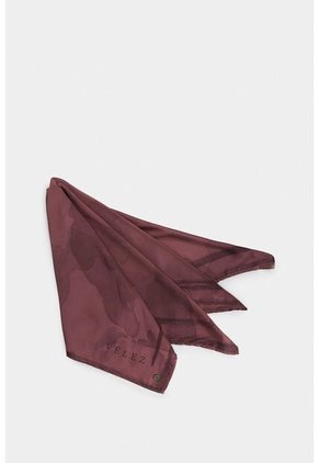 Pañuelo Pequeño En Tejido Plano Para Mujer Sombra Pañuelo Pequeño En Tejido Plano Para Mujer Sombra Vinotinto XS Vélez