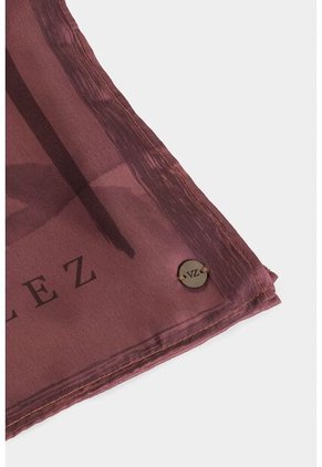 Pañuelo Pequeño En Tejido Plano Para Mujer Sombra Pañuelo Pequeño En Tejido Plano Para Mujer Sombra Vinotinto XS Vélez