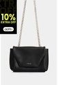 Bowling Lili De Cuero Para Mujer Con Cadena Bowling Lili De Cuero Para Mujer Con Cadena Negro VÉLEZ de Vélez