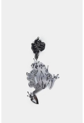 Aretes Neptuno Para Mujer Fauna Colombiana Aretes Neptuno Para Mujer Fauna Colombiana Grafito VÉLEZ