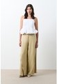 Pantalón Palazzo Soren Para Mujer Silueta Holgada Pantalón Palazzo Soren Para Mujer Silueta Holgada Arena 12 VÉLEZ de Vélez