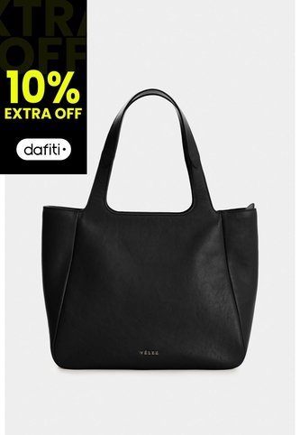 Shopping De Cuero Para Mujer Ailana Shopping De Cuero Para Mujer Ailana Negro VÉLEZ Vélez