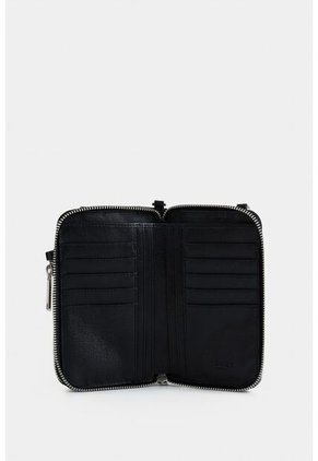 Porta Chequera Ibiza De Cuero Para Mujer Multifunción Porta Chequera Ibiza De Cuero Para Mujer Multifunción Negro VÉLEZ