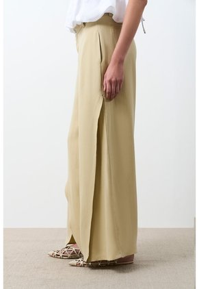Pantalón Palazzo Soren Para Mujer Silueta Holgada Pantalón Palazzo Soren Para Mujer Silueta Holgada Arena 12 VÉLEZ