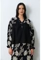 Camisa Manga Larga Para Mujer Bruma Camisa Manga Larga Para Mujer Bruma Negro XL VÉLEZ de Vélez