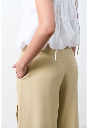 Pantalón Palazzo Soren Para Mujer Silueta Holgada Pantalón Palazzo Soren Para Mujer Silueta Holgada Arena 12 VÉLEZ