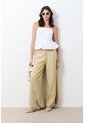 Pantalón Palazzo Soren Para Mujer Silueta Holgada Pantalón Palazzo Soren Para Mujer Silueta Holgada Arena 12 VÉLEZ de Vélez