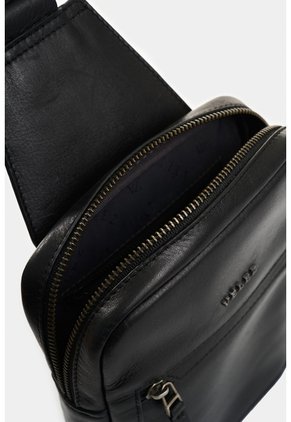 Manos Libres De Cuero Para Hombre Hazel Manos Libres De Cuero Para Hombre Hazel Negro VÉLEZ