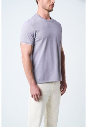 Camiseta Micropima Arizona Para Hombre Semi Ajustada Camiseta Micropima Arizona Para Hombre Semi Ajustada Gris L VÉLEZ