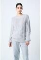 Sweater Tejido Layla Para Mujer Efecto Resinado Sweater Tejido Layla Para Mujer Efecto Resinado Gris L VÉLEZ de Vélez