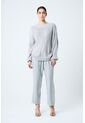 Sweater Tejido Layla Para Mujer Efecto Resinado Sweater Tejido Layla Para Mujer Efecto Resinado Gris L VÉLEZ de Vélez