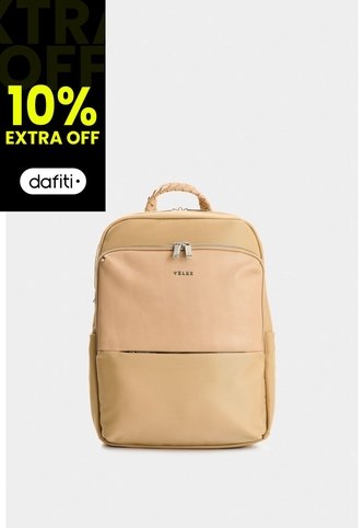 Morral Marfilo De Cuero Y Nylon Para Mujer Manija Trenzada Morral Marfilo De Cuero Y Nylon Para Mujer Manija Trenzada Arena VÉLEZ Vélez