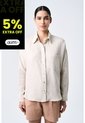 Camisa Manga Larga Boreal Para Mujer Fit Holgado Camisa Manga Larga Boreal Para Mujer Fit Holgado Arena S VÉLEZ de Vélez