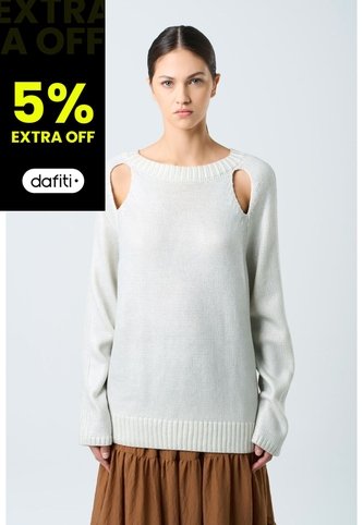 Sweater Star En Tejido Rectilíneo Para Mujer Efecto Metalizado Sweater Star En Tejido Rectilíneo Para Mujer Efecto Metalizado Crema S VÉLEZ Vélez