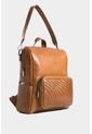 Morral Mini Saba De Cuero Para Mujer Multifunción Morral Mini Saba De Cuero Para Mujer Multifunción Miel VÉLEZ de Vélez