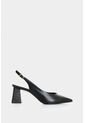 Tacones Cerrados San Joaquin De Cuero Para Mujer Detalle Contraste Tacones Cerrados San Joaquin De Cuero Para Mujer Detalle Contraste Negro 36 VÉLEZ de Vélez