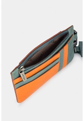 Porta Documentos Aventurina De Cuero Para Mujer Manija Removible Porta Documentos Aventurina De Cuero Para Mujer Manija Removible Agua Marina Vélez