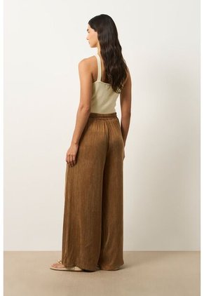 Pantalón Atacama Palazzo Para Mujer Pantalón Atacama Palazzo Para Mujer Miel 14 VÉLEZ
