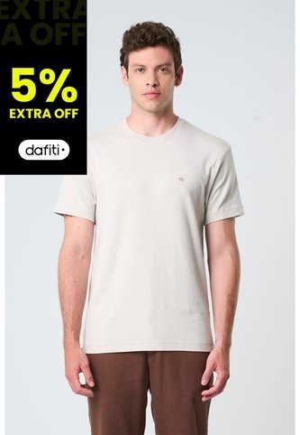 Camiseta Manga Corta Lerici Para Hombre Semi Fitted Camiseta Manga Corta Lerici Para Hombre Semi Fitted Arena S VÉLEZ Vélez