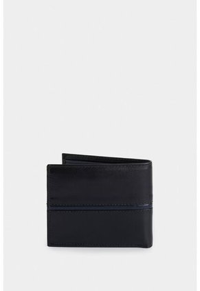 Billetera Maple De Cuero Negro Billetera Maple De Cuero Negro VÉLEZ