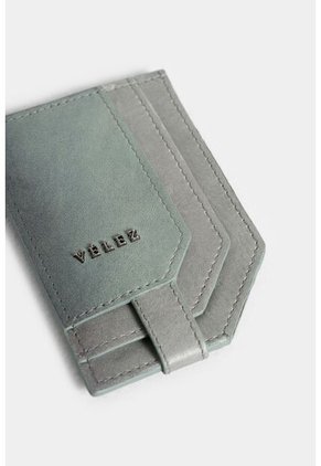 Porta Tarjetas Samur De Cuero Para Hombre Acabado Envejecido Porta Tarjetas Samur De Cuero Para Hombre Acabado Envejecido Agua Marina Vélez