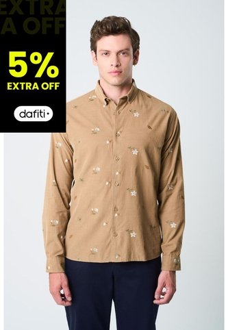 Camisa Lyra 2 Manga Larga Para Hombre Semi Fitted Camisa Lyra 2 Manga Larga Para Hombre Semi Fitted Kaky L VÉLEZ Vélez