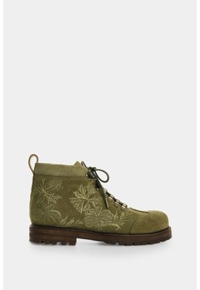 Botas En Carnaza Bordada Para Hombre Nacar Botas En Carnaza Bordada Para Hombre Nacar Verde Oliva 39 VÉLEZ