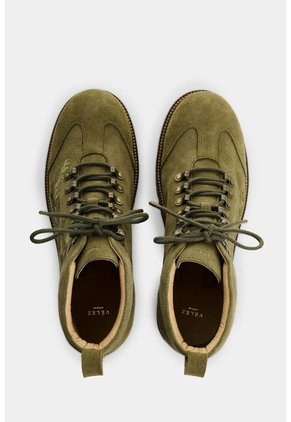 Botas En Carnaza Bordada Para Hombre Nacar Botas En Carnaza Bordada Para Hombre Nacar Verde Oliva 39 VÉLEZ
