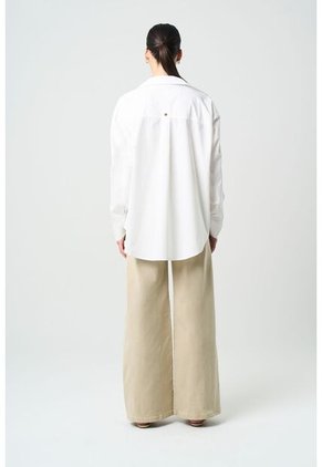 Camisa Soren Para Mujer Oversized Camisa Soren Para Mujer Oversized Blanco L VÉLEZ