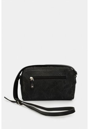 Manos Libres Verona De Cuero Para Mujer Grabado Placa Palmera Manos Libres Verona De Cuero Para Mujer Grabado Placa Palmera Negro VÉLEZ