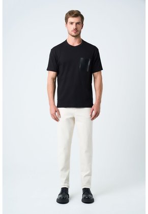 Pantalón Calluna Confort Para Hombre Semi Fitted Pantalón Calluna Confort Para Hombre Semi Fitted Crema 38 VÉLEZ