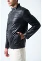 Chaqueta Bosa De Cuero Para Hombre Fit Semi Holgado Chaqueta Bosa De Cuero Para Hombre Fit Semi Holgado Negro XL VÉLEZ de Vélez