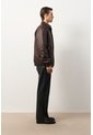 Chaqueta En Cuero Desgastado Para Hombre Sinu Chaqueta En Cuero Desgastado Para Hombre Sinu Cafe XS VÉLEZ de Vélez