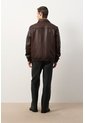 Chaqueta En Cuero Desgastado Para Hombre Sinu Chaqueta En Cuero Desgastado Para Hombre Sinu Cafe XS VÉLEZ de Vélez