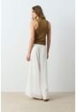 Pantalón Silueta Palazzo Para Mujer Gael Pantalón Silueta Palazzo Para Mujer Gael Crema 10 VÉLEZ de Vélez