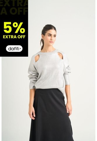 Sweater Star En Tejido Rectilíneo Para Mujer Efecto Metalizado Sweater Star En Tejido Rectilíneo Para Mujer Efecto Metalizado Gris M VÉLEZ Vélez