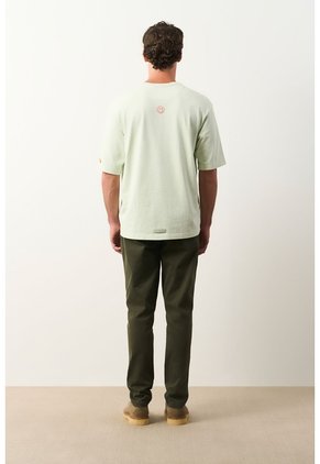 Camiseta Cropped En Algodón Para Hombre I Love Latinas Camiseta Cropped En Algodón Para Hombre I Love Latinas Verde L VÉLEZ