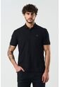 Polo Manga Corta Essential Para Hombre Textura Polo Manga Corta Essential Para Hombre Textura Negro XXL VÉLEZ de Vélez
