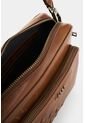 Bandolera De Cuero Con Detalle Tejido Para Hombre Kansas 2.0 Bandolera De Cuero Con Detalle Tejido Para Hombre Kansas 2.0 Miel VÉLEZ de Vélez