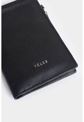 Billetera Olivia De Cuero Para Mujer Con Monedero Billetera Olivia De Cuero Para Mujer Con Monedero Negro Vélez