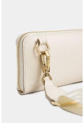 Porta Chequera De Cuero Para Mujer Vesubio Porta Chequera De Cuero Para Mujer Vesubio Blanco Vélez