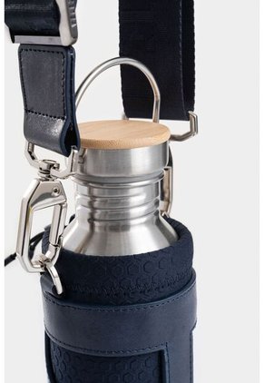 Porta Botella Duna De Cuero Y Neopreno Para Hombre Ajustable Porta Botella Duna De Cuero Y Neopreno Para Hombre Ajustable Azul Oscuro Vélez