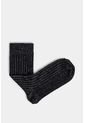 Calcetines Largos Sendero Para Mujer Acanalados Calcetines Largos Sendero Para Mujer Acanalados Negro XS VÉLEZ de Vélez