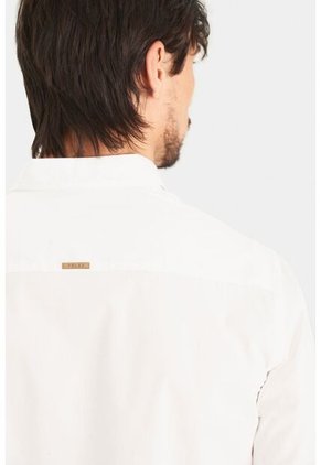 Camisa En Popelina Para Hombre Semifitted Camisa En Popelina Para Hombre Semifitted Blanco M VÉLEZ